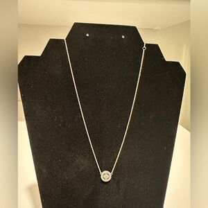 Pandora sterling silver vintage look necklace